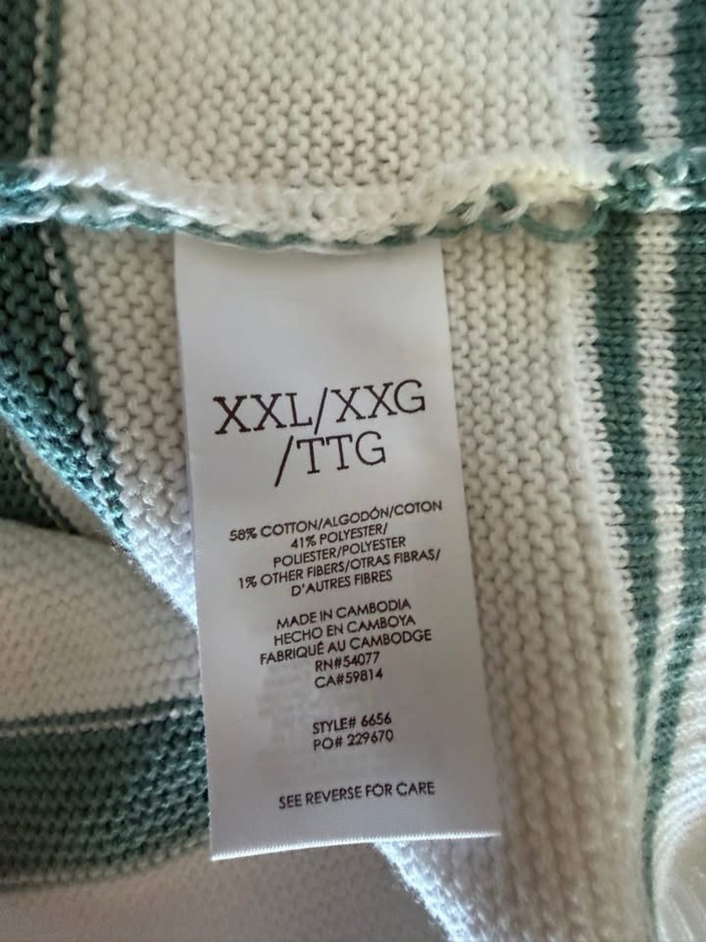 Cabi Arena V-Neck Pullover - Style #6656 View 4